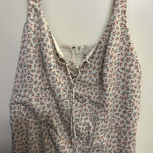 Abercrombie & Fitch Adjustable Floral Slit Midi Dress - Picture 6 of 12